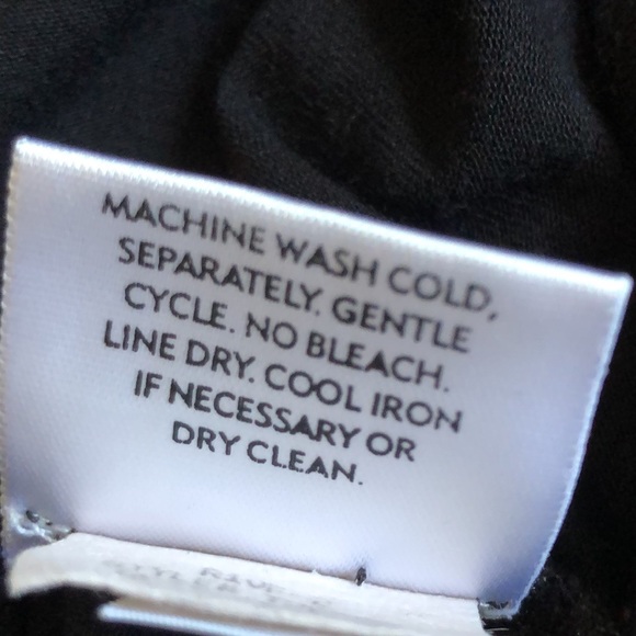 Eileen Fisher Black High front Low Back Sleeveless Butterfly Blouse Size L - Picture 10 of 16